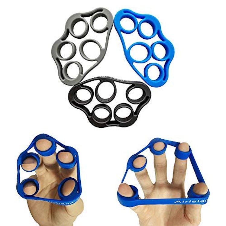 Airisland Finger Stretcher Resistance Bands (Set of 3)