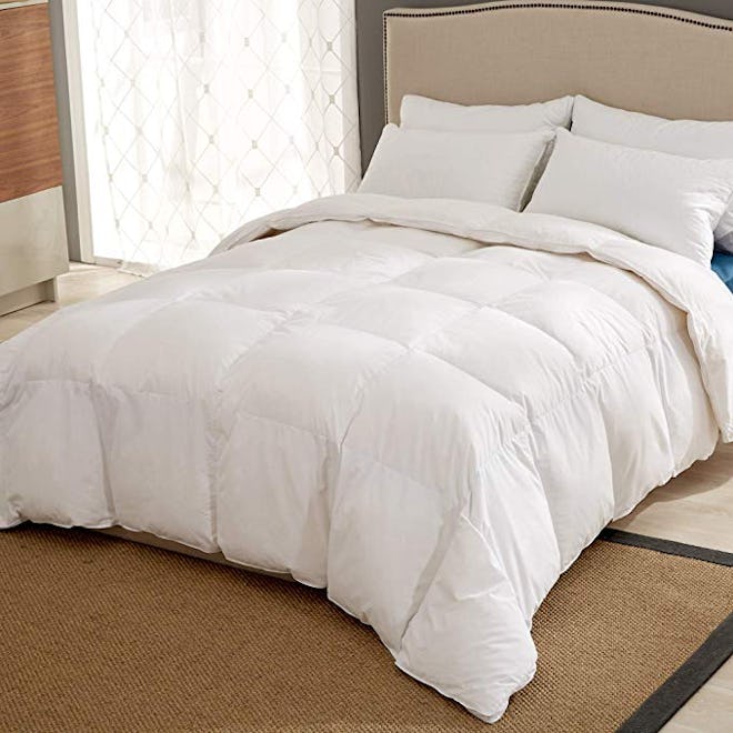 Puredown Winter 100% Cotton Down Comforter 