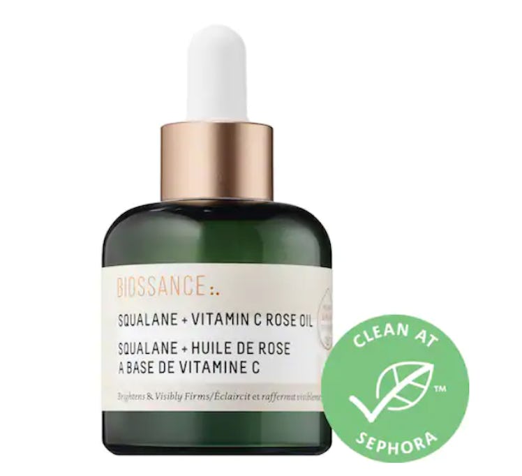 BIOSSANCE Squalane + Vitamin C Rose Oil