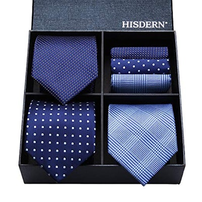 Tie and Pocket Square Set