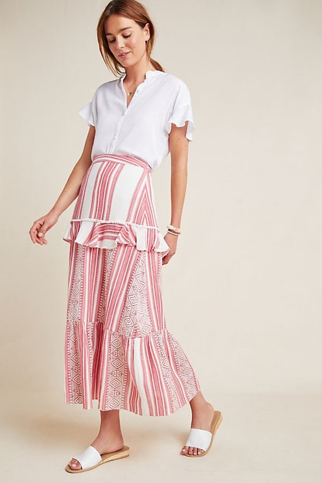 Pixie Tiered Maxi Skirt