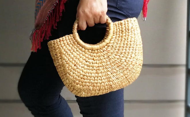 Natural Handmade Straw Bag