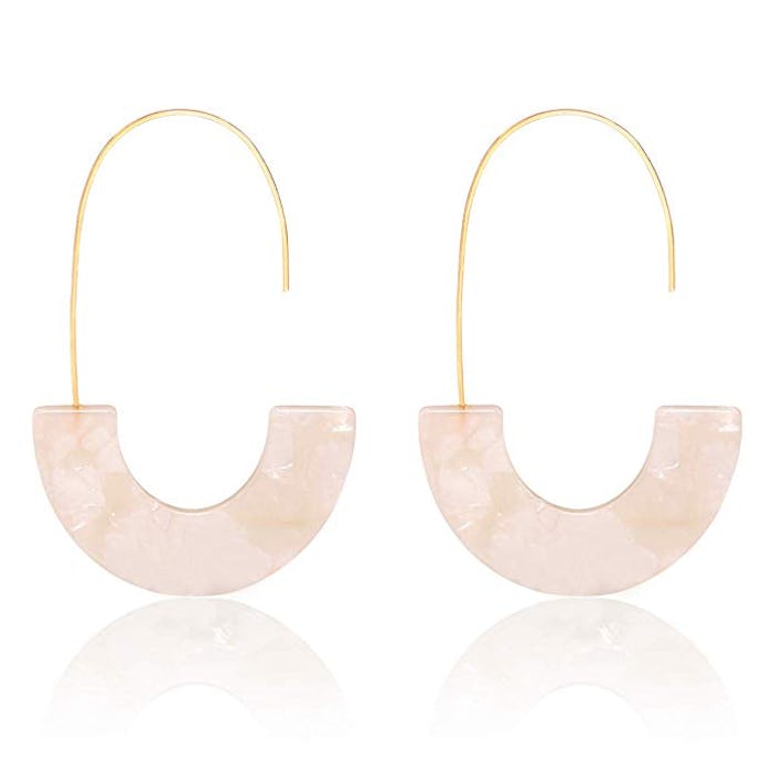 Moloch Statement Tortoise Hoop Earrings