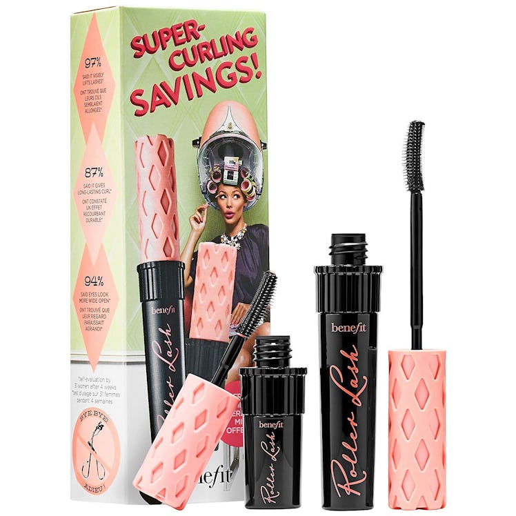 Benefit Roller Lash Mascara Set Full Size and Mini Travel Size Set