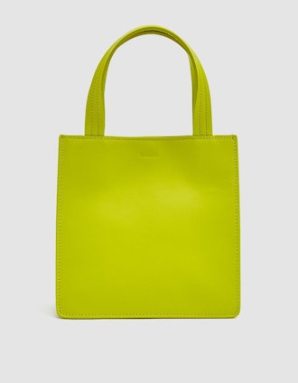 Small Leather Retail Tote