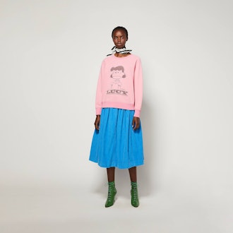Peanuts X Marc Jacobs The Sweatshirt With Lucy