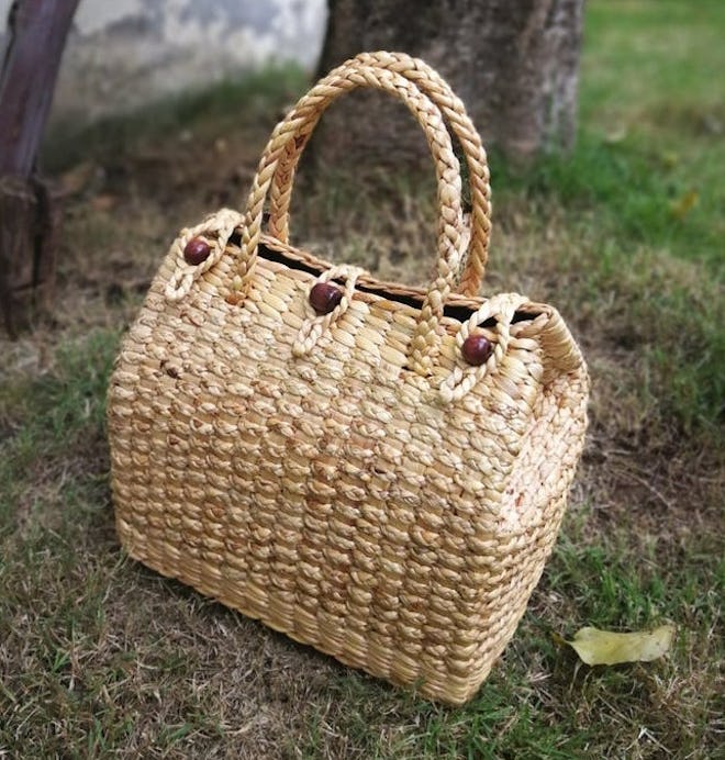 Natural Basket Handmade Straw Bag