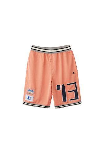 Basketball shorts pale pink
