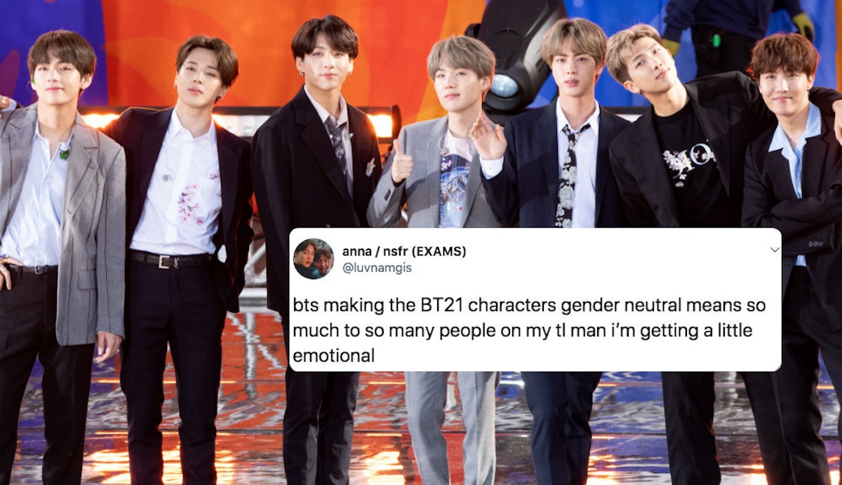 This Video Of Bts Confirming Their Bt21 Characters Are Gender Neutral Made Army So Happy