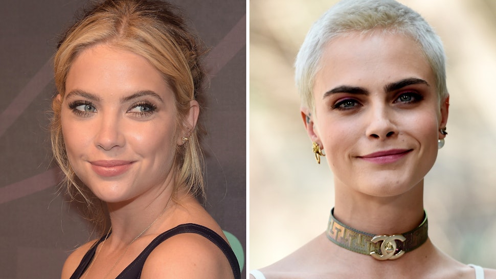 Cara Delevingne Ashley Benson Were Photographed Taking A Sex