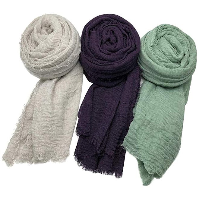 Axe Sickle Scarf Wrap Shawl (3 Pack)
