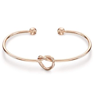 Pavoi 14K Gold Plated Forever Love Knot Infinity Bracelet