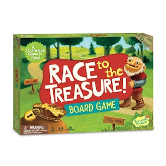 Peaceable Kingdom Race to the Treasure! Board Game
