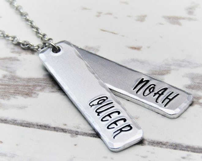 Personalized Queer LGBT Necklace