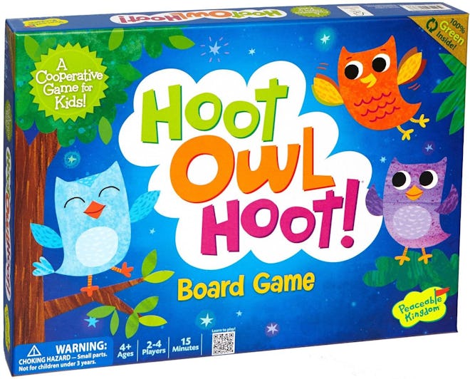Peaceable Kingdom Hoot Owl Hoot! Board Game