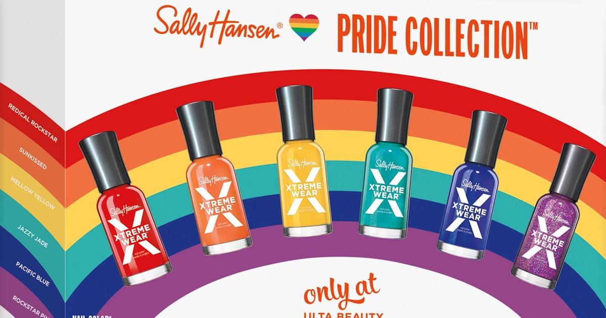 The Sally Hansen x GLAAD Pride 2019 Collection Will Have You Rocking A  Rainbow Mani All Month Long