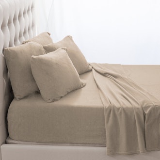 These cozy, stain-resistant sheets are great for colder weather.