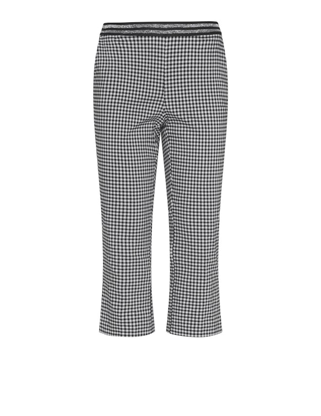 Manon Baptiste Cropped Gingham Trousers