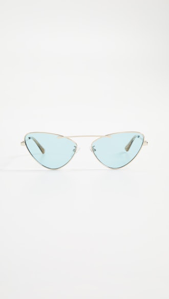 Narrow Cat-Eye Sunglasses