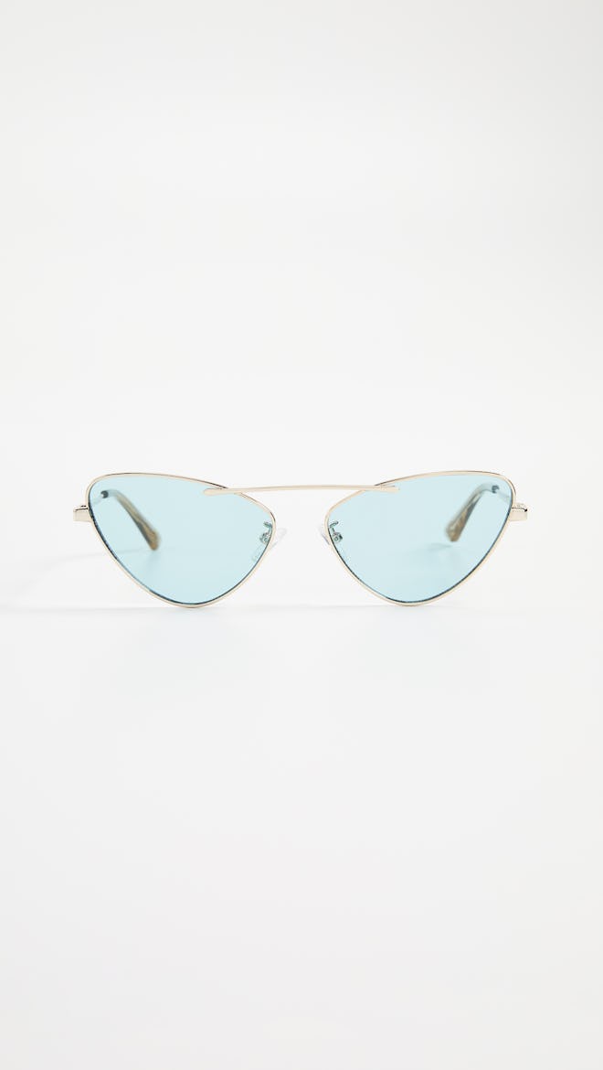 Narrow Cat-Eye Sunglasses