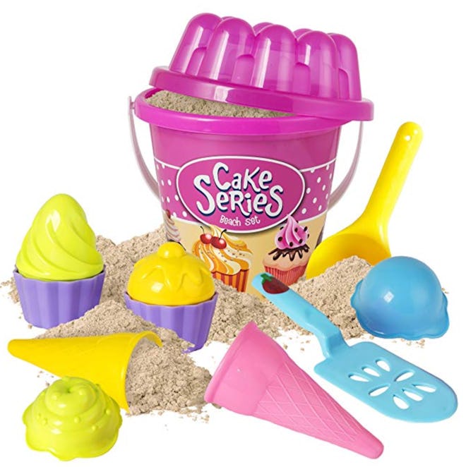 Anika's Crafts Sand Toy Ice Cream Cupcake Set