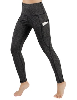 ODODOS High Waist Yoga Pants With Pocket (Sizes XS-XXL)