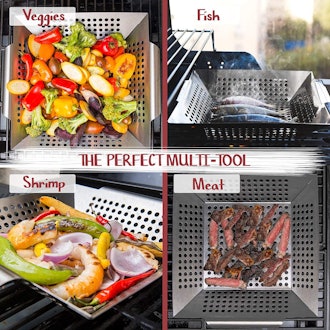 Luxury Grill Products Grill Basket