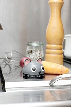 Kikkerland Cat Kitchen Timer