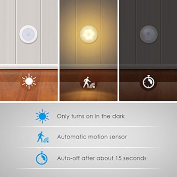 AMIR Motion Sensor Lights (6 Pack)