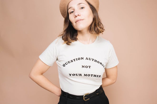 Question Authority Not Your Mother T-Shirt