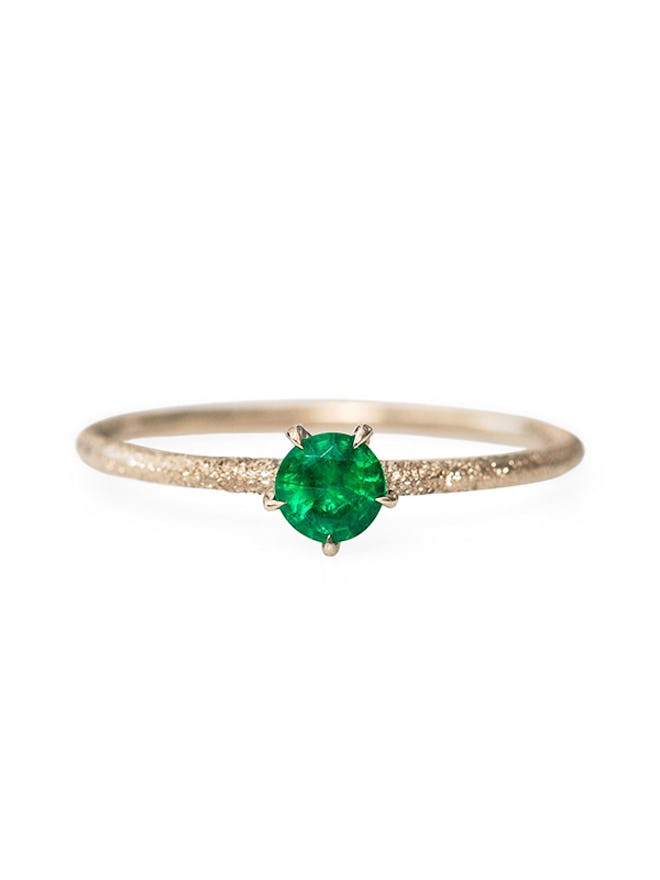 Inishmore Emerald Ring