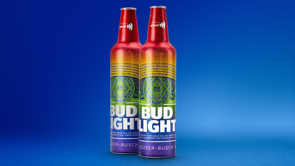 Here S Where To Get Rainbow Bud Light Glaad Bottles To Show Your Pride In June