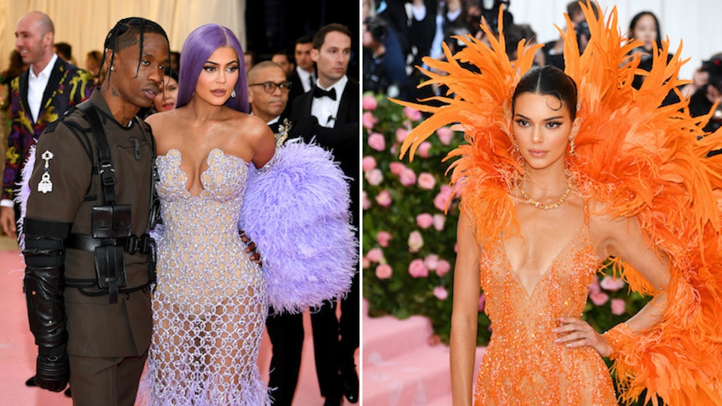 Kylie Jenner Travis Scott Crashed Kendalls Met Gala Interview