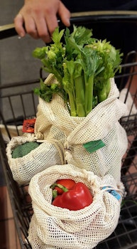 Reusable Organic Cotton Produce Bags (Set Of 9)