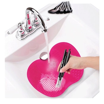 TailaiMei Makeup Brush Cleaning Mat (2 Pack)