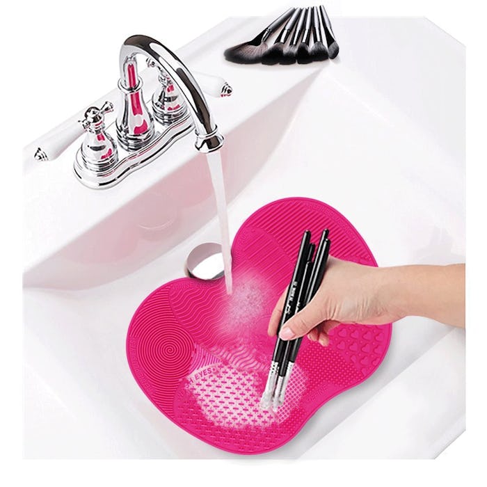 TailaiMei Makeup Brush Cleaning Mat (2 Pack)