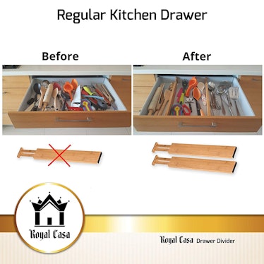 Royal Casa Drawer Dividers (4 Pack)