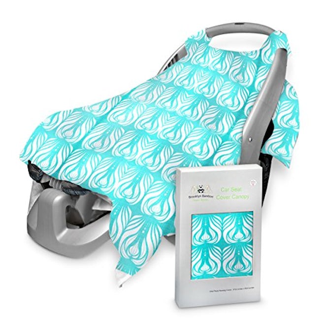 Brooklyn Bamboo Infant Car Seat Cover Canopy