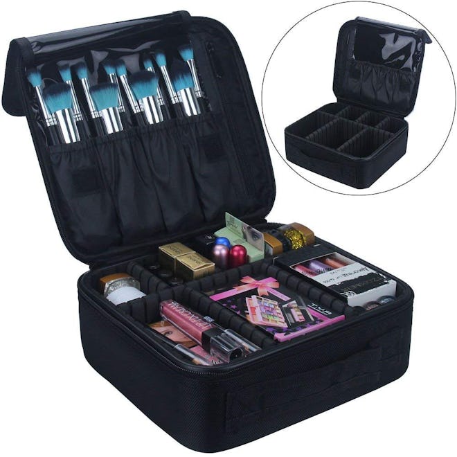 Travel Makeup Train Case