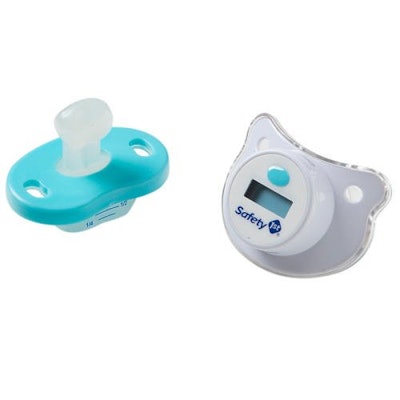 Safety 1st Comfort Check Pacifier Thermometer with Medicine Dispenser