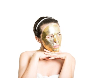 Elixir Cosmetics 24-Karot Gold Korean Sheet Mask  