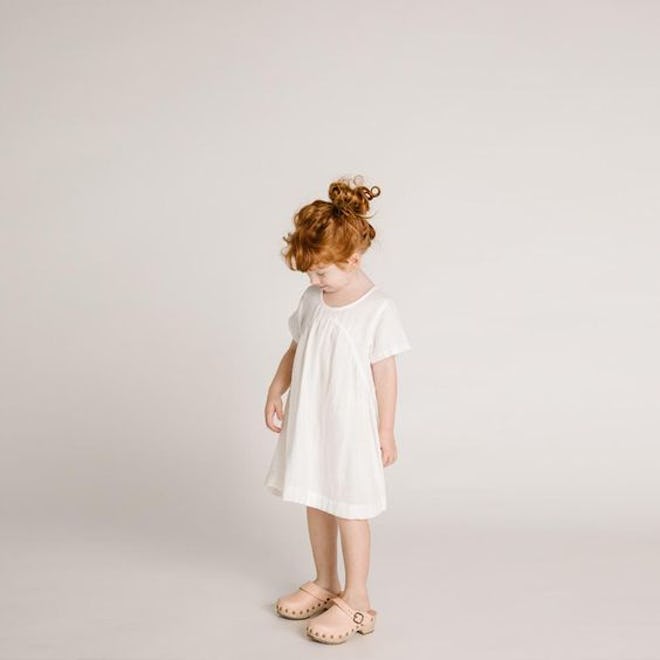 Clover Toddler Dress – Ivory