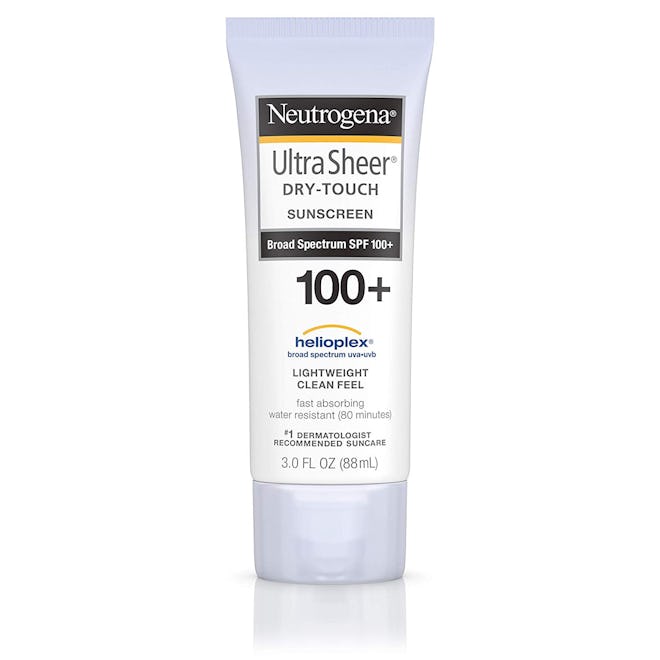 Neutrogena Ultra Sheer Dry-Touch Sunscreen Lotion with Broad Spectrum SPF 100+