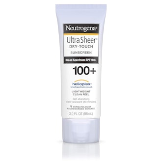 Neutrogena Ultra Sheer Dry-Touch Sunscreen Lotion with Broad Spectrum SPF 100+