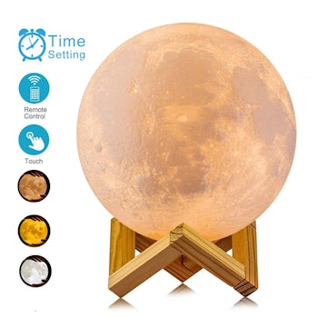ACED 3-D Printed Moon Lamp