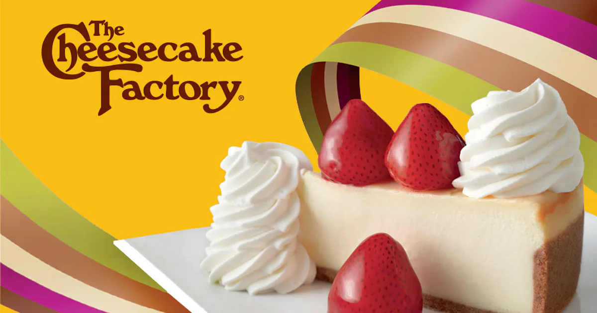 How To Get 10 Free For Cheesecake Factory Loving Moms This Mother's Day