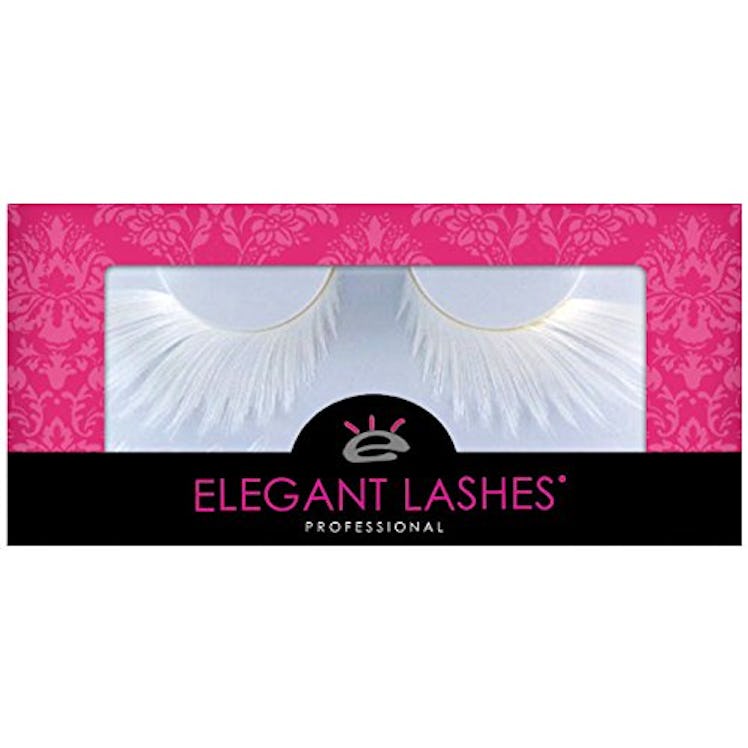 Elegant Lashes F877 Premium White Feather False Eyelashes 