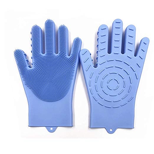 Desheng Silicone Scrubbing Gloves