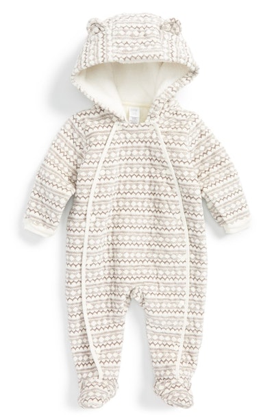 Nordstrom Baby Print Bunting Jacket (Newborn - 9 Months)