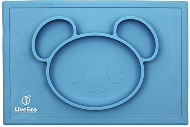 LiveEco Silicone Placemat and Tray for Babies